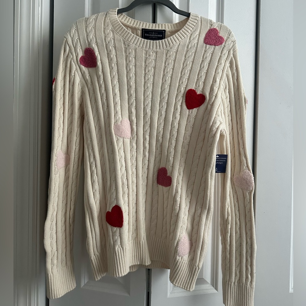 NWT Kiel James Patrick KJP Cable Knit Sweater